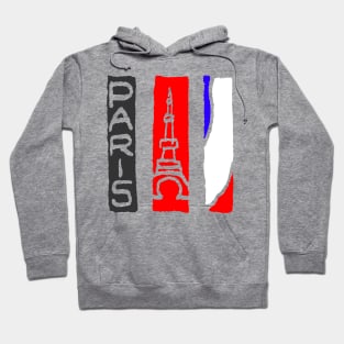 Paris Eiffel-tower French Design Hoodie